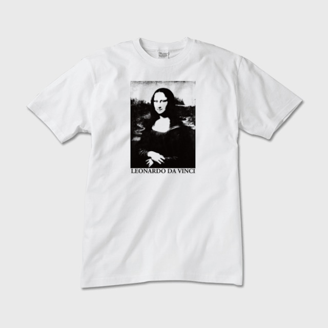 レオナルド・ダ・ヴィンチ「モナ・リザ」 Tシャツ 2024SS