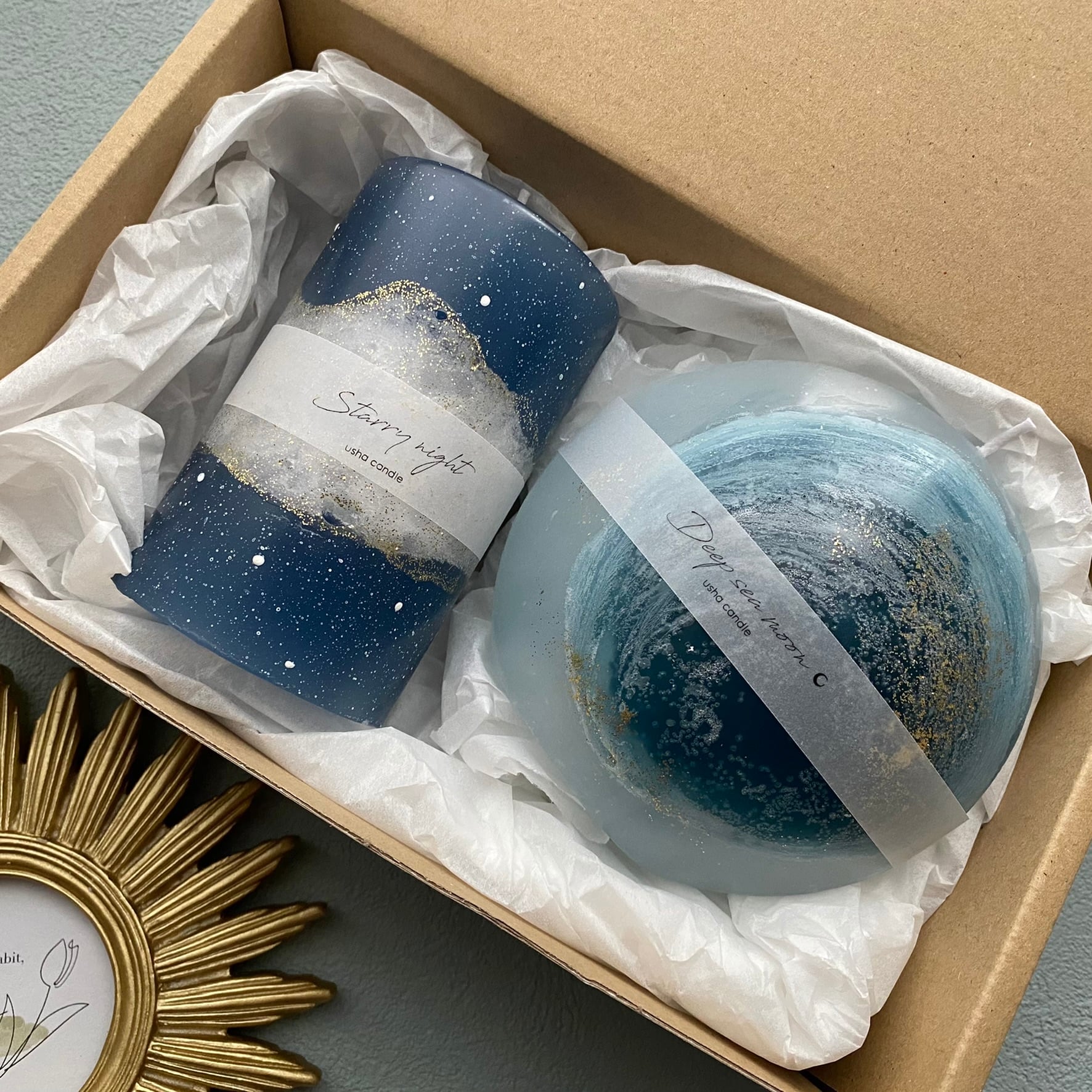 Starry sea & パロサントセット | usha candle