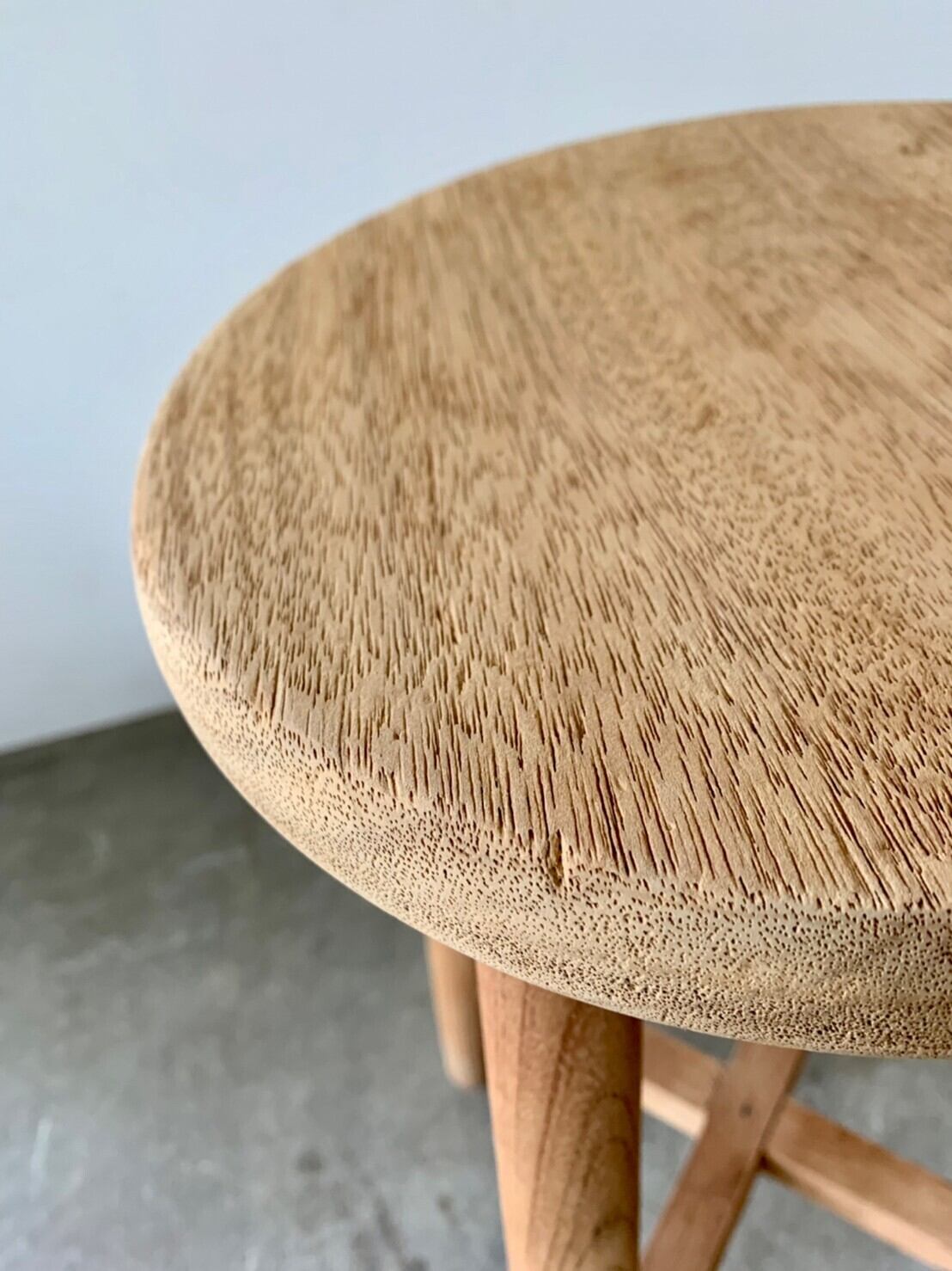 565 丸椅子 木のスツール 古家具 | ju-gu