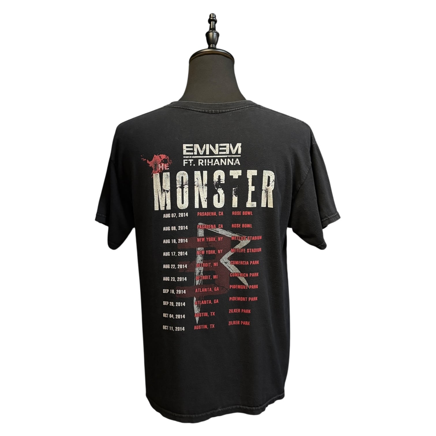 EMINEM × RIHANNA】エミネム × リアーナ “THE MONSTER TOUR 2014” T