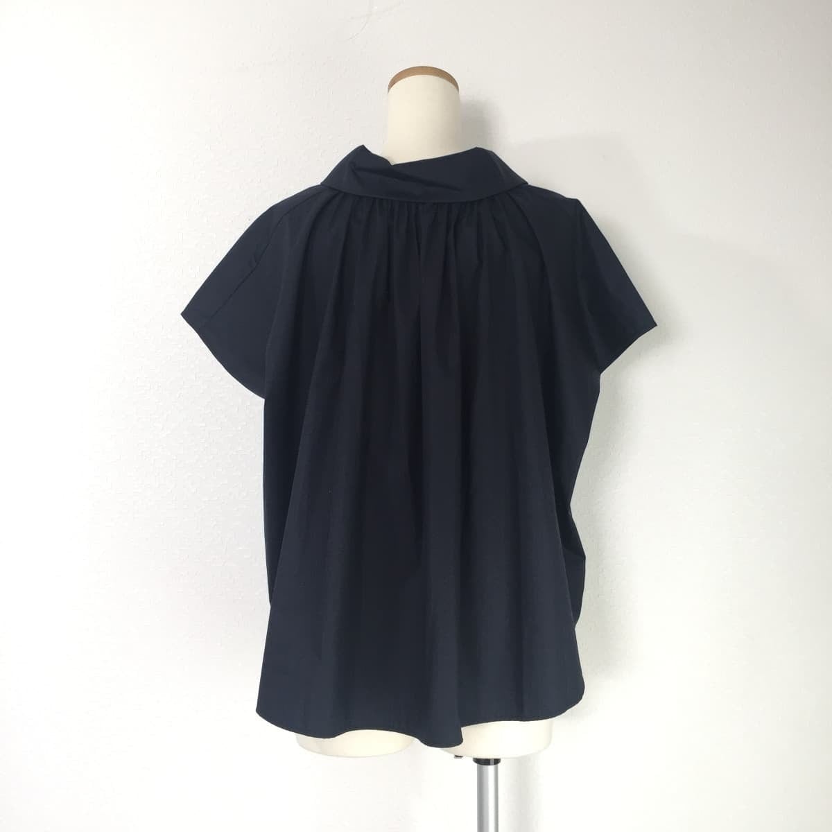 AMERI アメリ BIG COLLAR TUCK SHIRT シャツ ブラウス