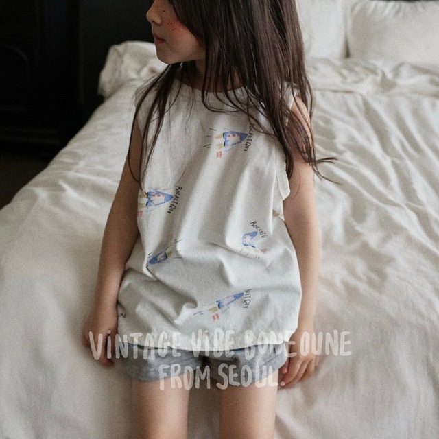【予約】 rocket sleeveless/ boneoune（kids）