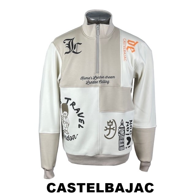 定価¥38500-【2024SS】カステルバジャック ブルゾン オリジナルロゴ 定価¥38500-【2024SS】カステルバジャック ブルゾン オリジナルロゴ