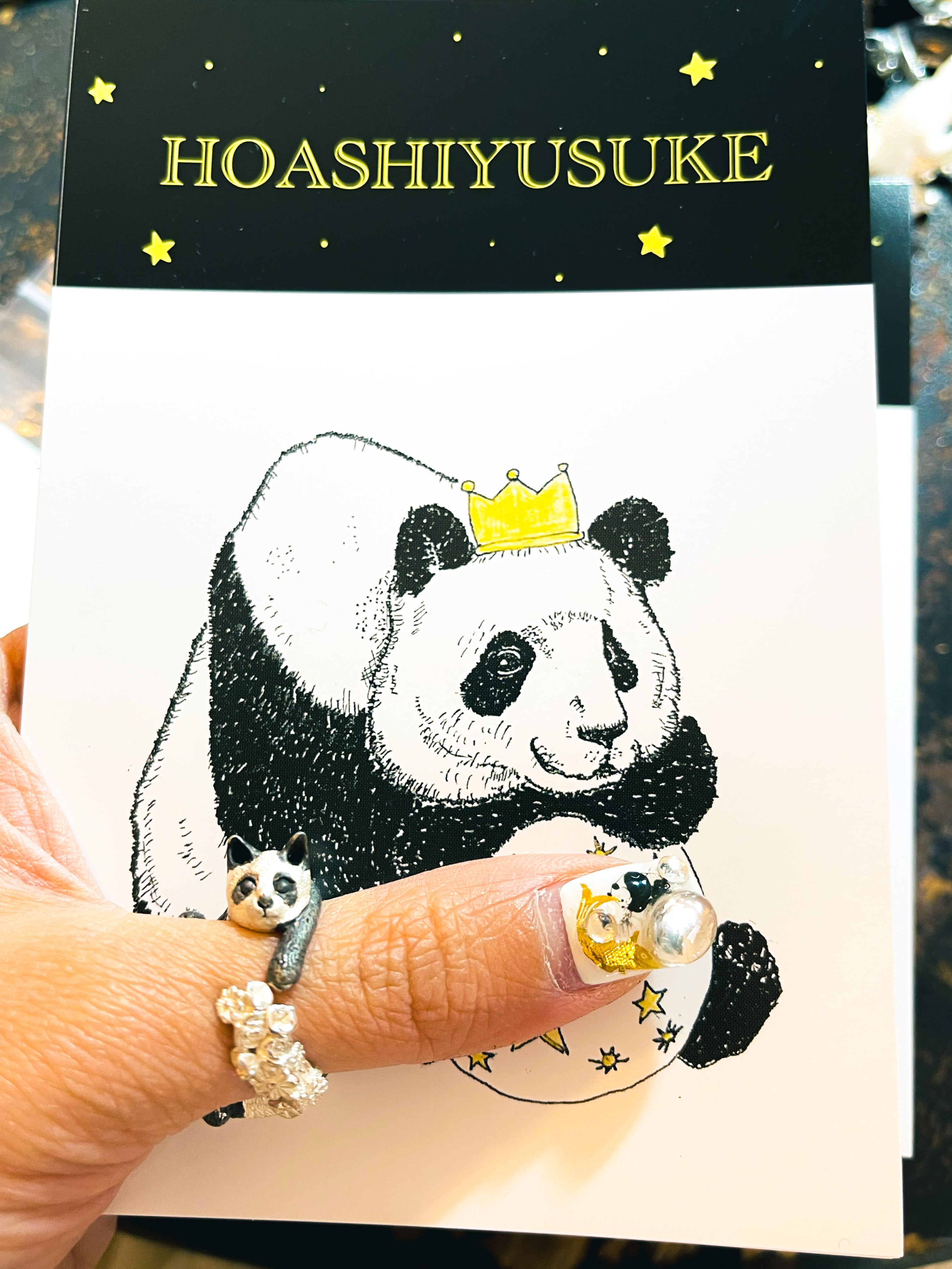 パンダ猫のリング | HOASHIYUSUKE
