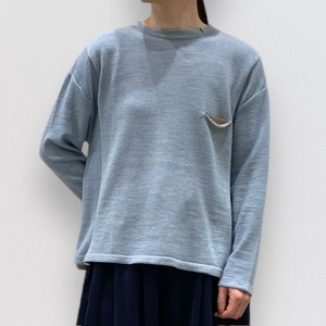 vm cotton wool small pocket pullover