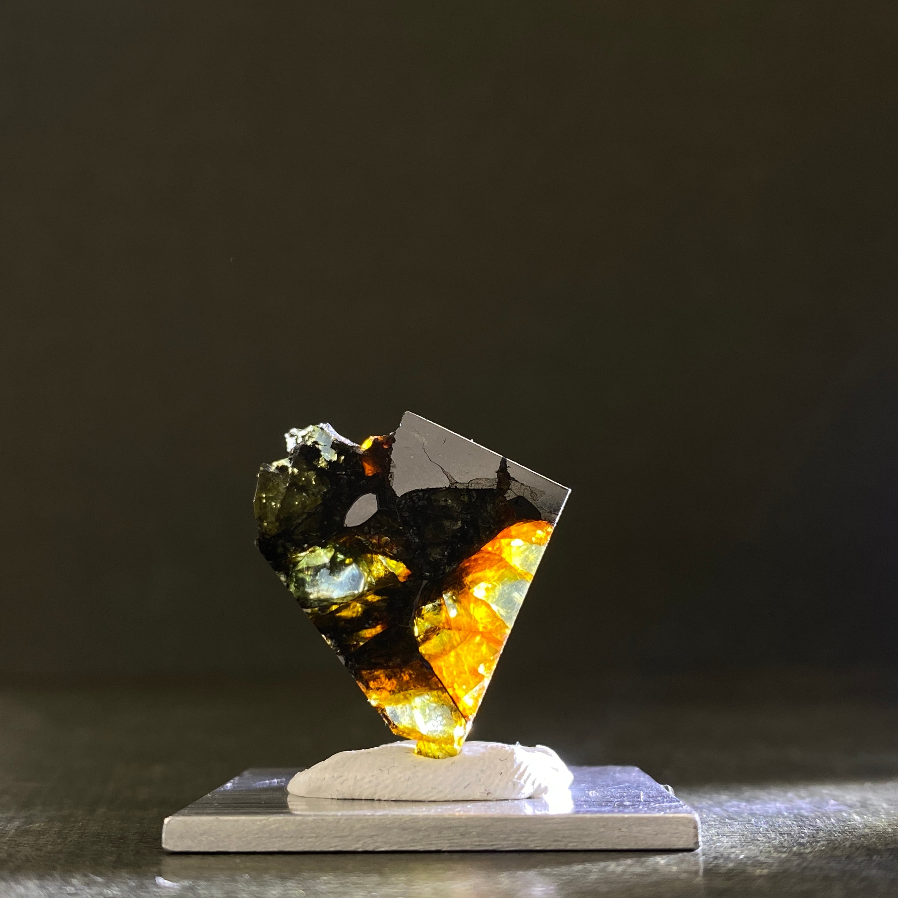 エスケル隕石（Esquel Meteorite） エスケル隕石HG Esquel Meteorite 26031301 | 【隕石屋】METEOS