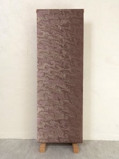 「夢香唐草 — chocola à la folie」風花柄〜セオアルファ 浴衣・夏着物・単衣