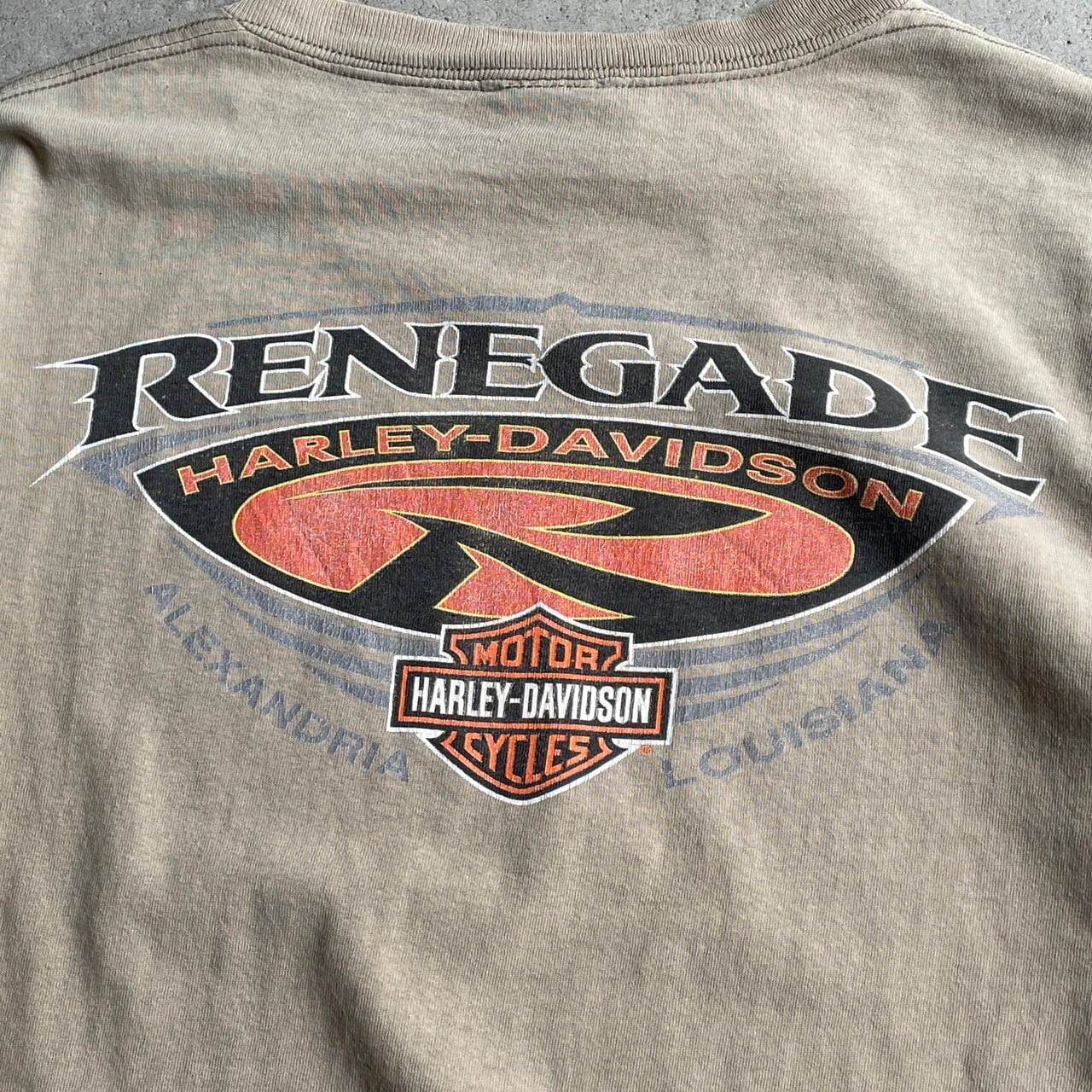 00s ハーレーダビッドソン プリントtシャツ 両面 Lサイズ
