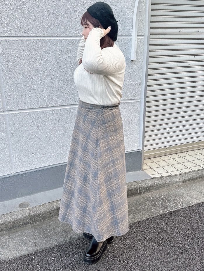 【極美品25300円】ナラカミーチェ♦️女子アナ✨グレンチェックボウタイ 楽天市場】kelen ケレン チェック Aライン スカート “FELINA