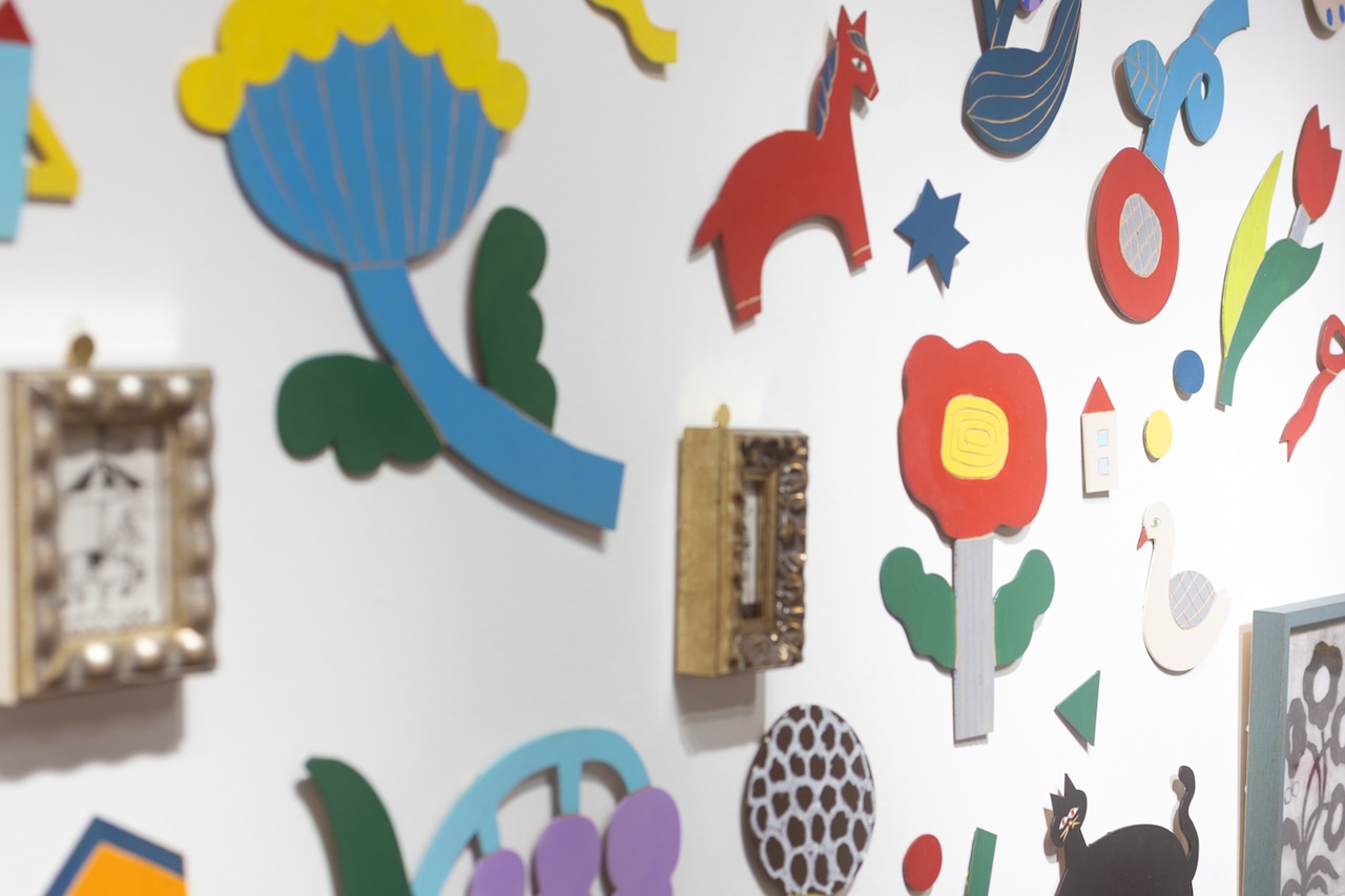 < あきやまりか > 木製パネル作品 - 6