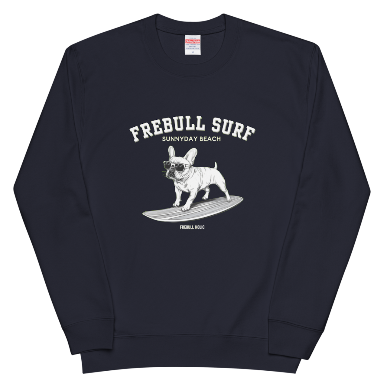 FREBULL SURF ユニセックス クルーネック スウェット (4colors) P00112