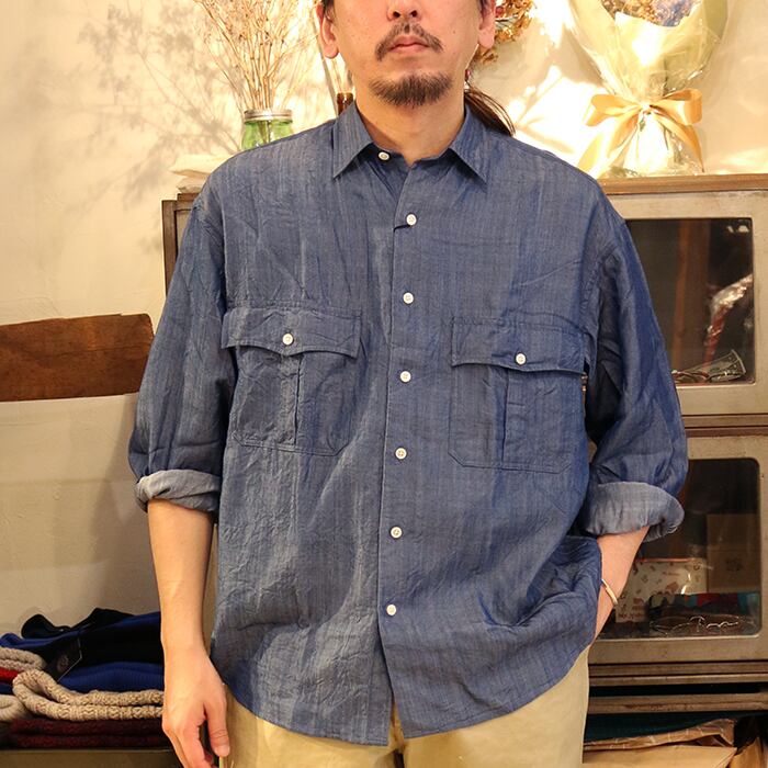 Porter Classic ROLL UP BOTANICAL SHIRT ポータークラシック ロール