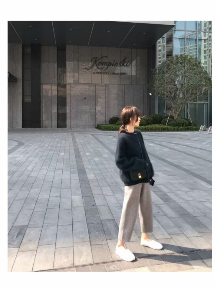 ふわふわシャギーニット　AJ11009-2703