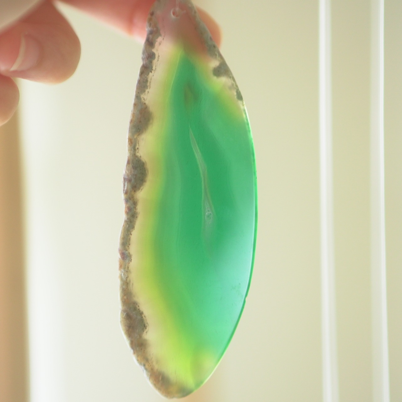 KOMOREBI 06 - アゲートヒーリングチャイム / Agate Sun Catcher Wind Chime 713