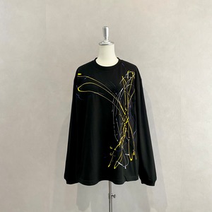 流動 / LS T-Shirt  (Black)【ULTRAC】