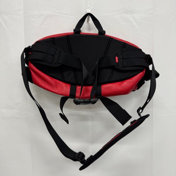 【完売品】シュプリームノースフェイスレザーマウンテンウエストバッグ 激レアモデル Supreme×THE NORTH FACE 'Leather Mountain Waist Bag'レザー