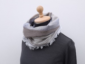 播州織のコンパクトなストール