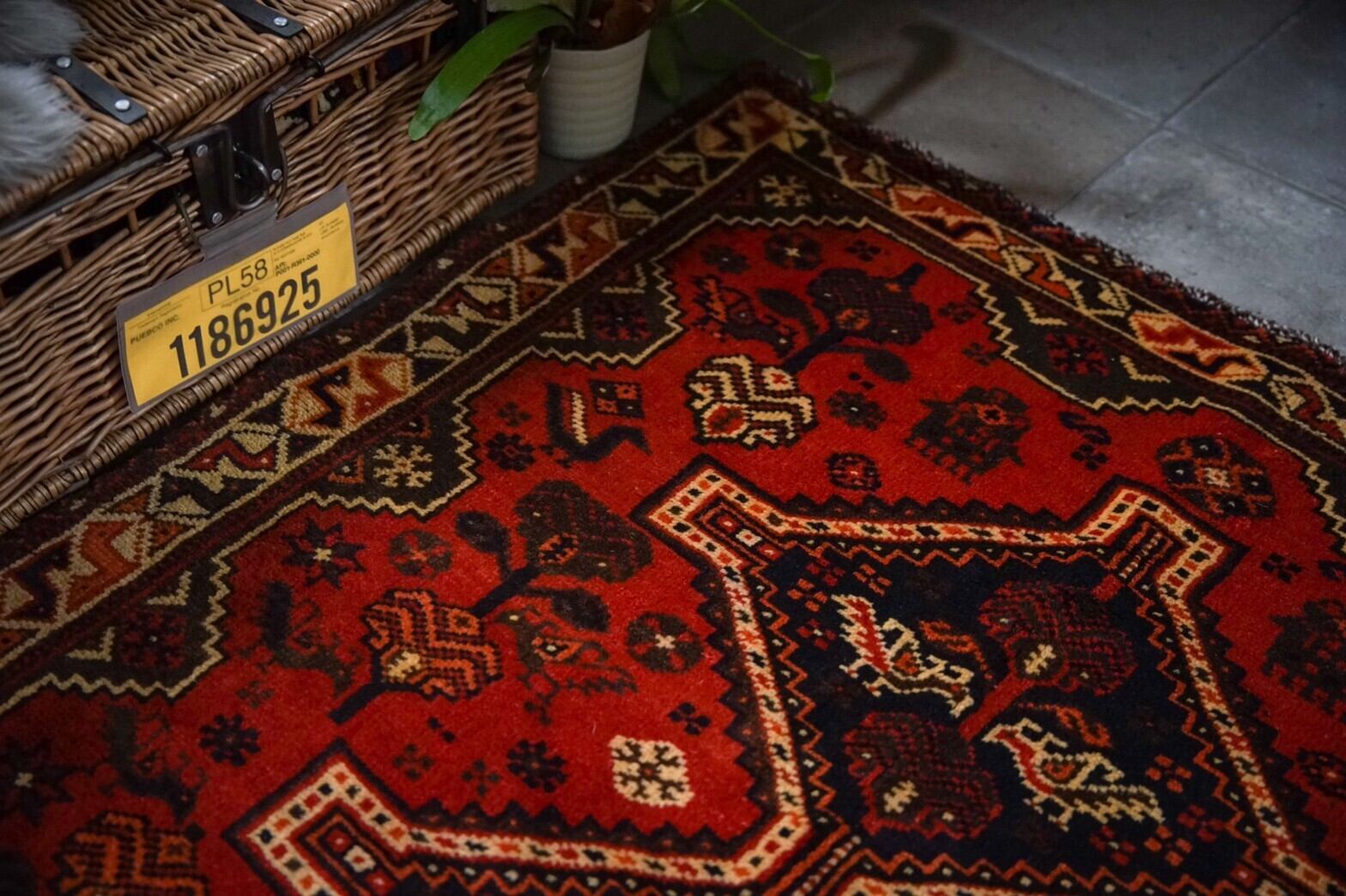 072 - Vintage Caucasusian rug