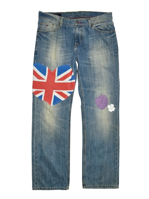NETSU − Reworked Union Jack Jeans (Tommy Hilfiger)
