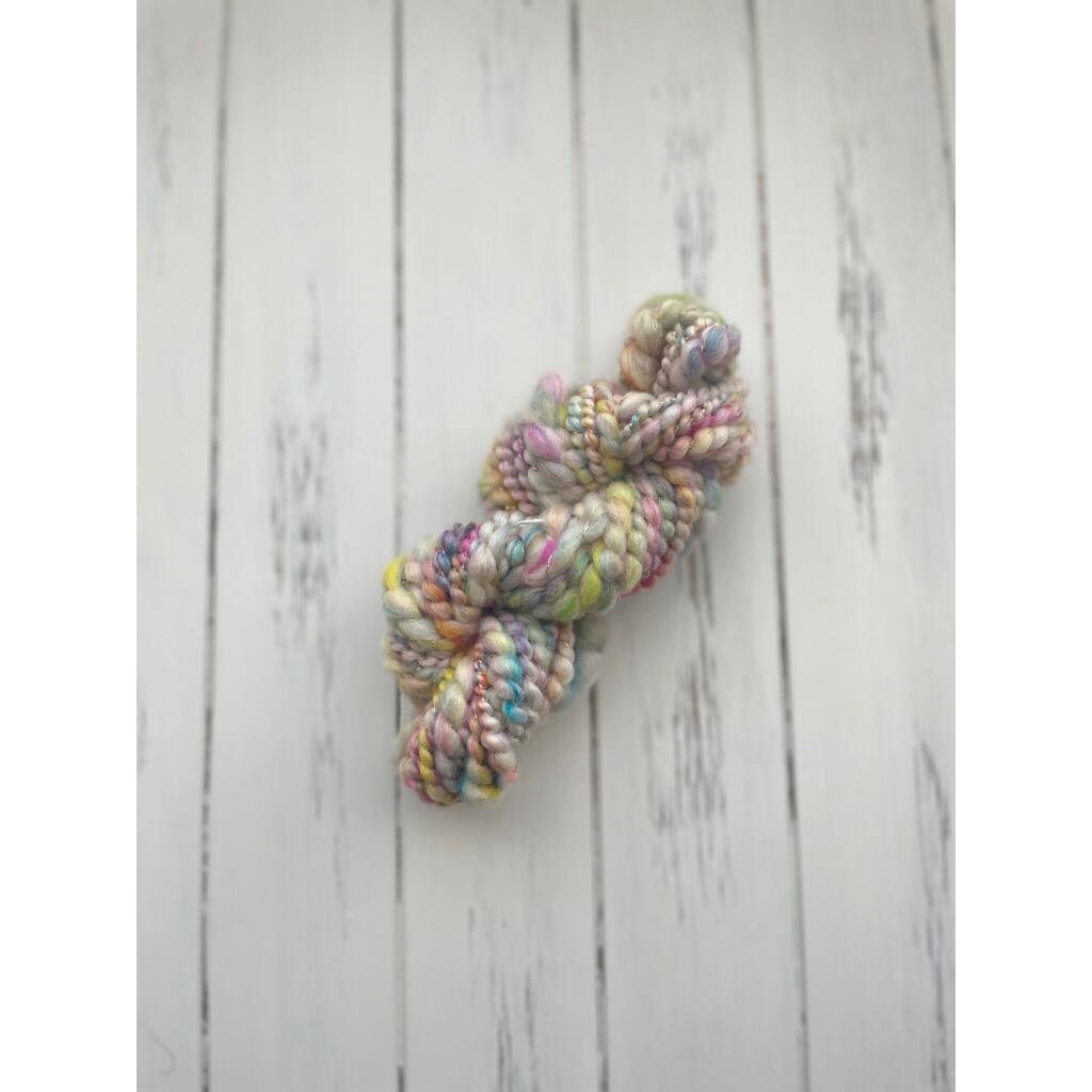 アートヤーン  手紡ぎ糸【22-0109】