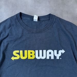 SUBWAY JERZEES TEE 企業 Tシャツ 古着