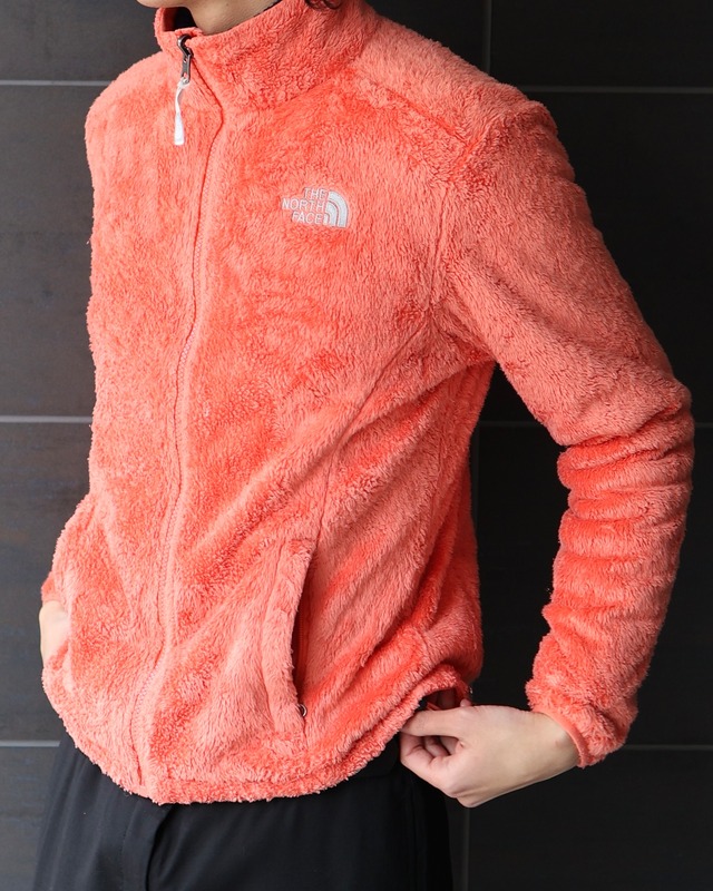 Coloring fleece zip blouson