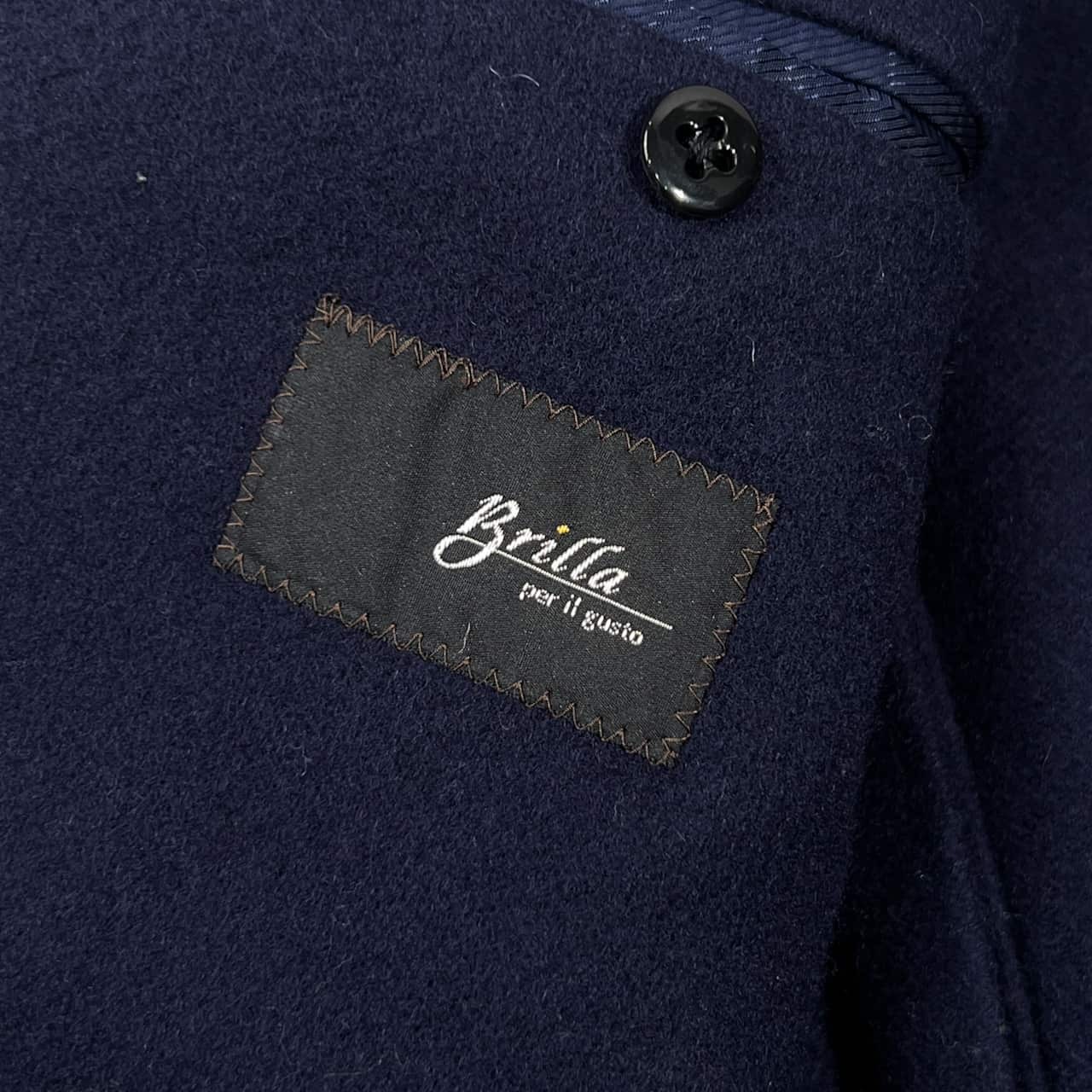 Brilla per il gusto ブリッラペルイルグスト 段返3B テーラードジャケット 50/ネイビー メンズ ビームス