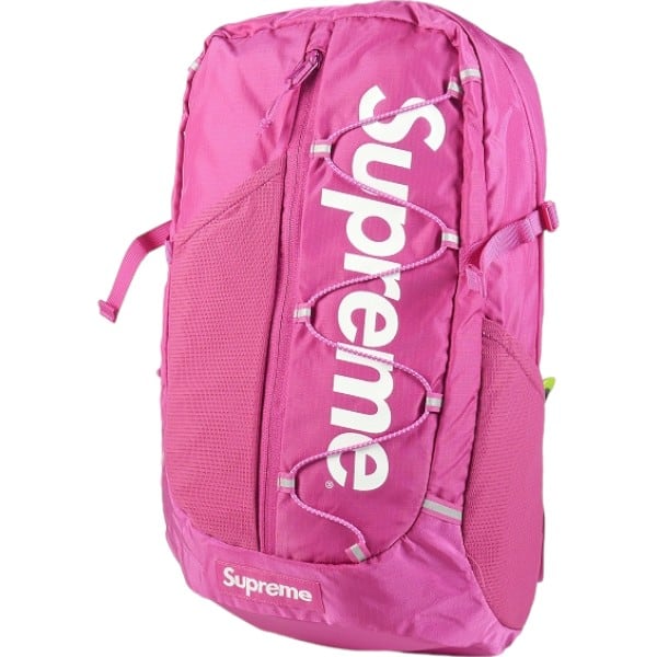 SUPREME 17ss Backpack pink バッグパック リュック