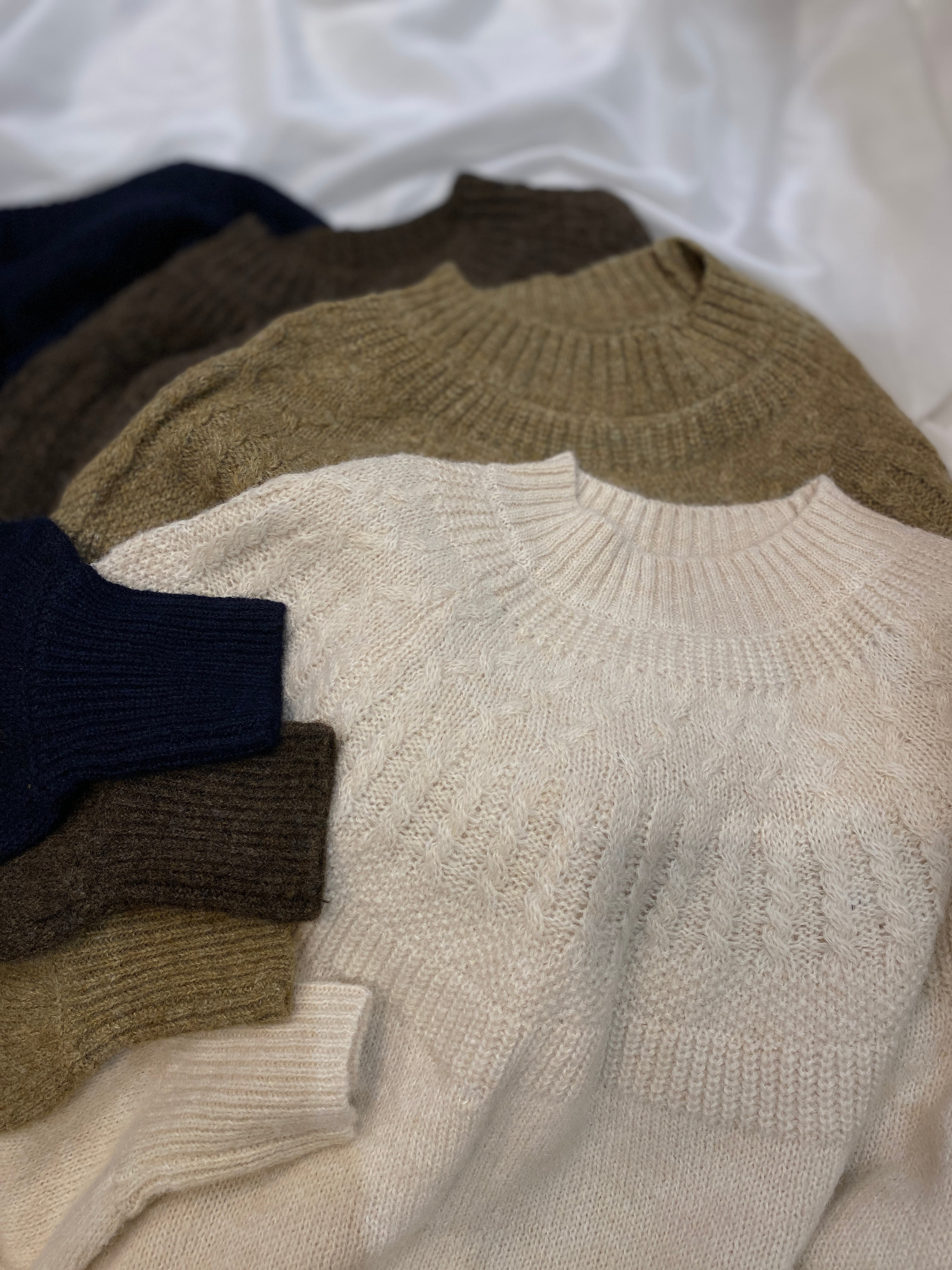 【SELECT】単色フェアアイル柄シンプルPO