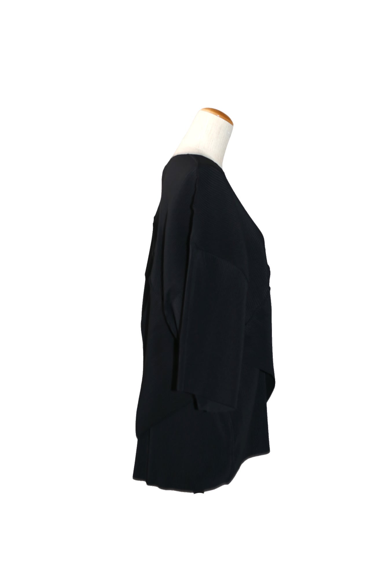 26SS】kotohayokozawa TODO WAVE RELAX TOP ※SHORT SLEEVE(ALL BLACK