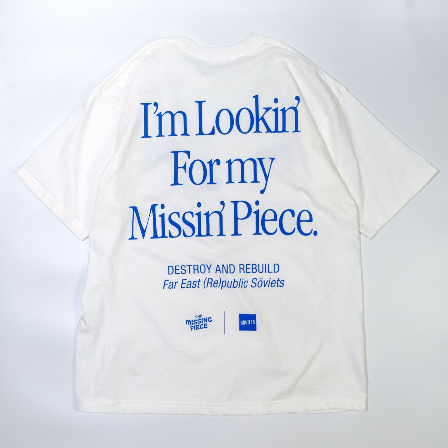 Panic® for life -Missin' Piece- Big Silhouette T-shirts【ビッグ