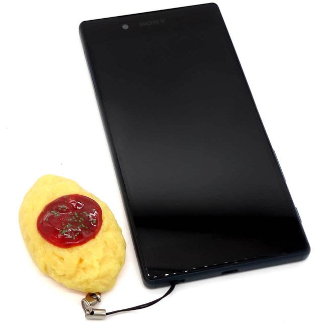 食べちゃいそうな オムライス 食品サンプル キーホルダー ストラップ