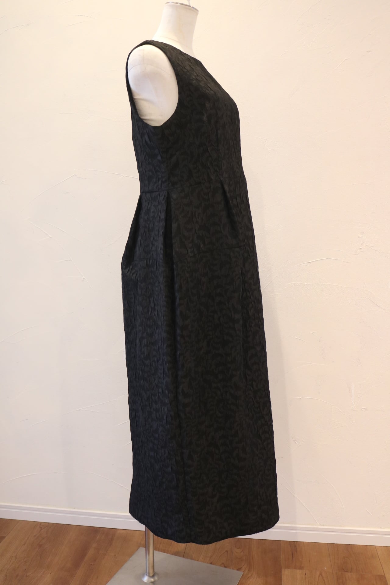 【Mewl】ジャガードランタンワンピース　M251-55104