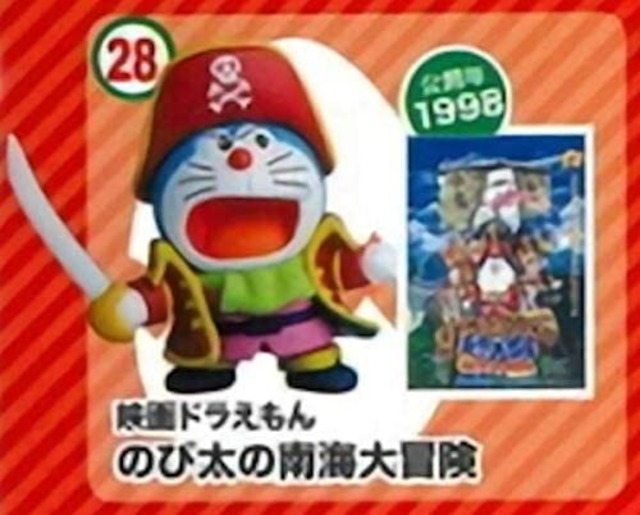 想い出の映画 28 のび太の南海大冒険 チョコエッグ ドラえもん ムービーセレクション2 28 のび太の南海大冒険 ドラえもん コレクション