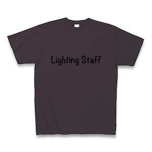 「Lighting Staff」Tシャツ チャコール