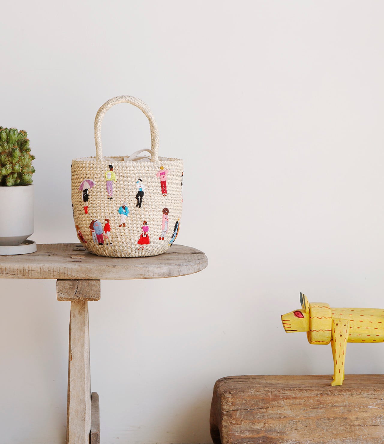 CITY MINI BASKET / ミニかごバッグ | ppprint 