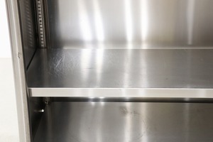 沼津店】ステンレス シェルフ 食器庫 サイドボード 本棚 収納 シューズ 