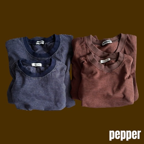 pepper［取寄］adult, jelly border tee 26autumn
