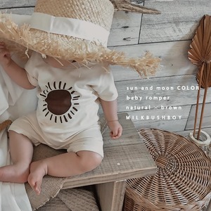 baby romper 【sun and moon COLOR】