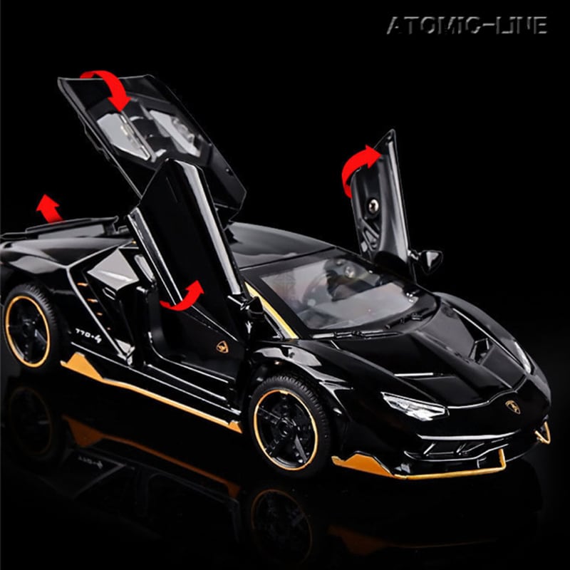 ランボルギーニ LP770 チェンテナリオ 1/32 ミニカー 全6色 ライト点灯