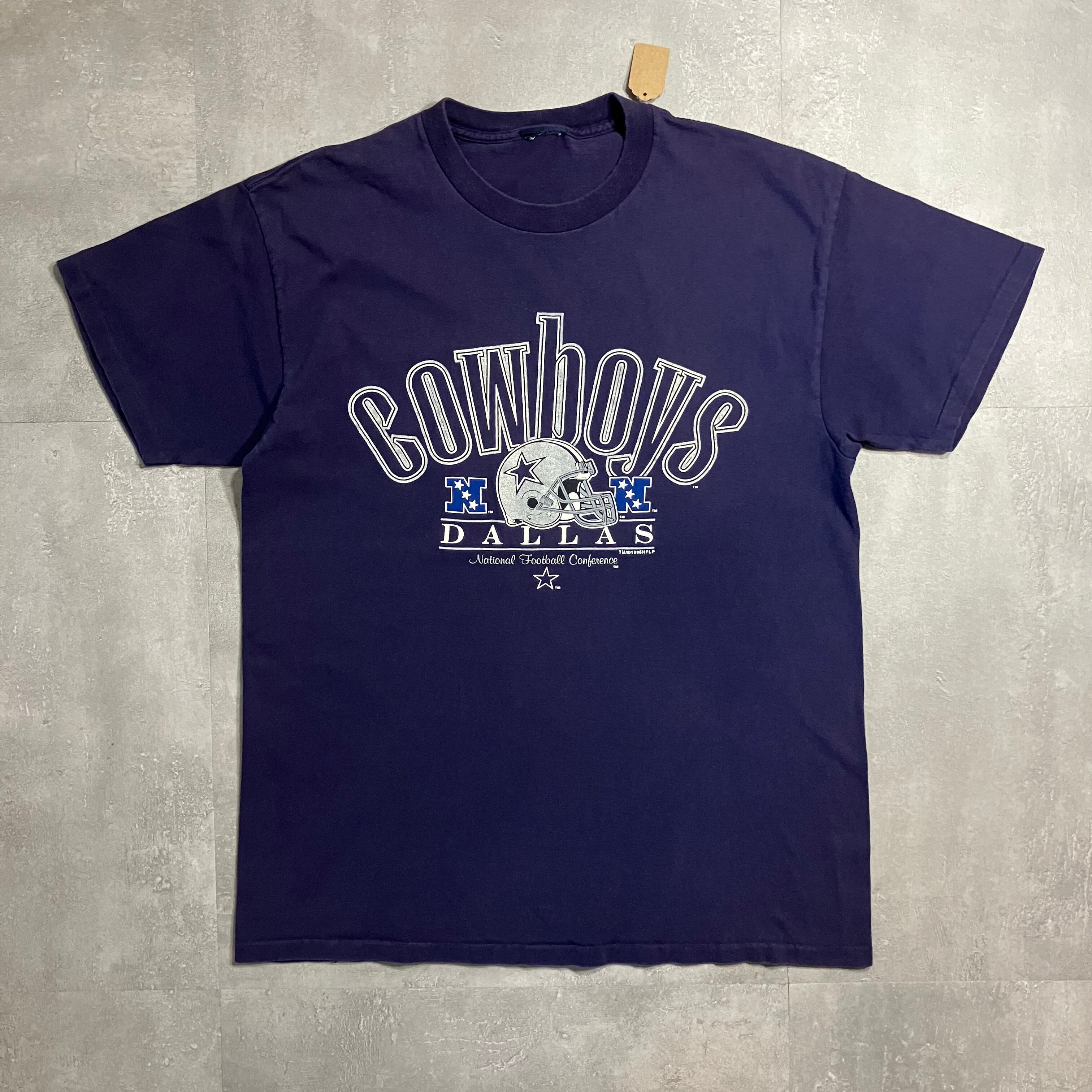 《L size》NFL cowboys 90s プリントTシャツ シングルステッチ No.3634