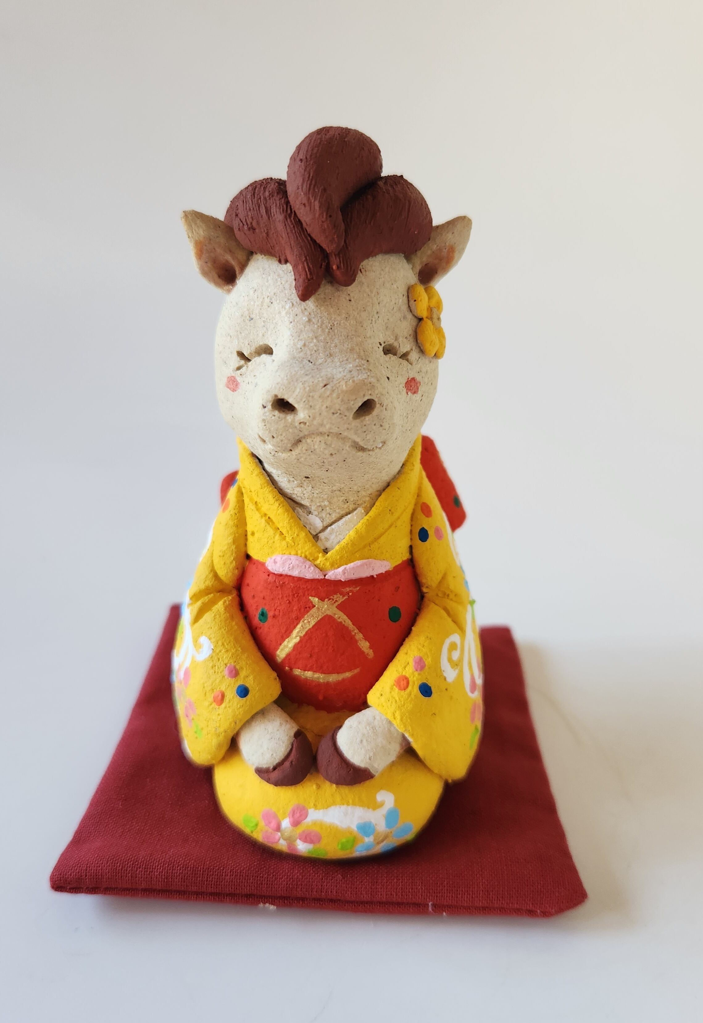 宮崎陶里「あかね工房」菩薩 宮崎陶里「あかね工房」菩薩 宮崎陶里作品 | あかね工房