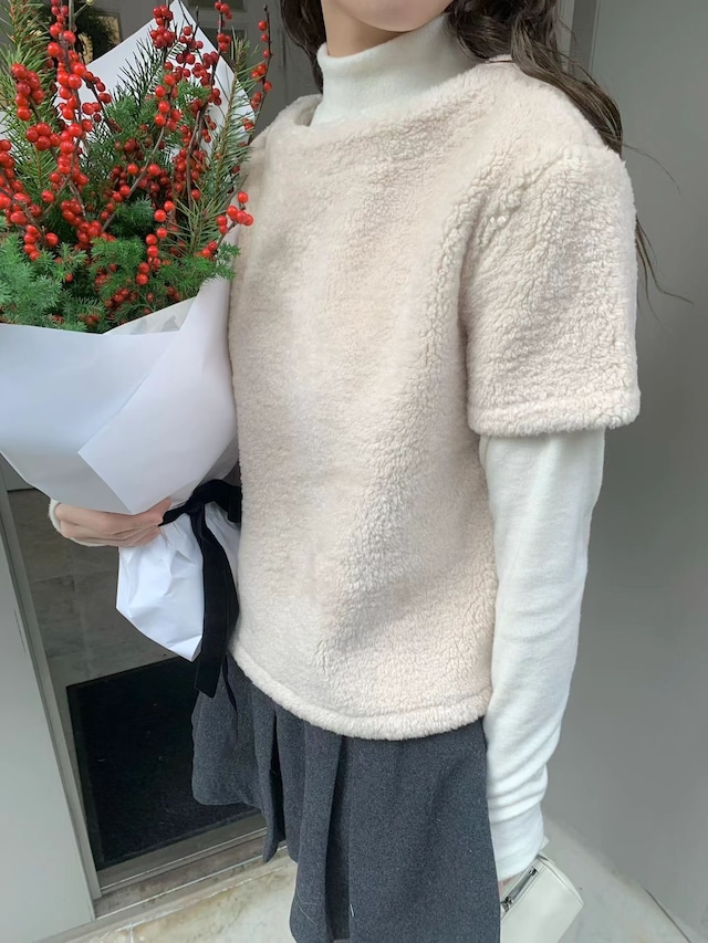 (予約) LIFFEY / Blanc mustang blouse