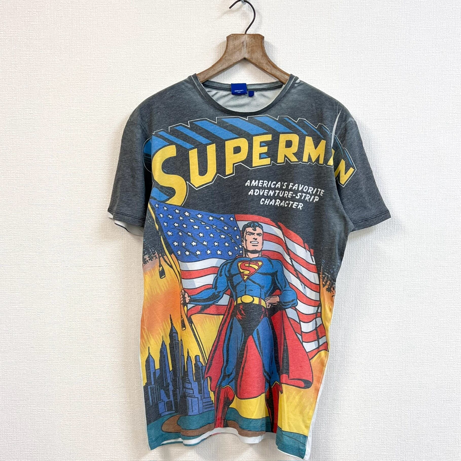 古着 90年代 DC COMICS SUPERMAN スーパーマン 映画 ムービー ロゴ  