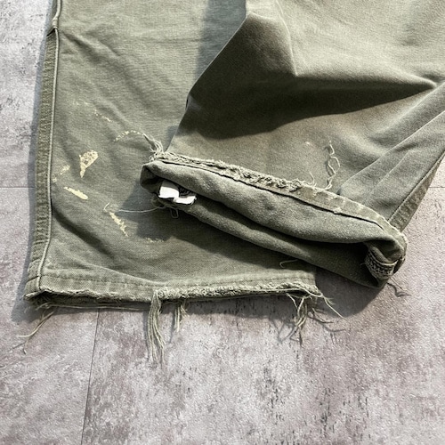 モスグリーン ダブルニー Carhartt B136 MOS 34×30 詳細写真15