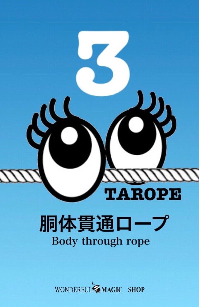 タロープ3 胴体貫通ロープ