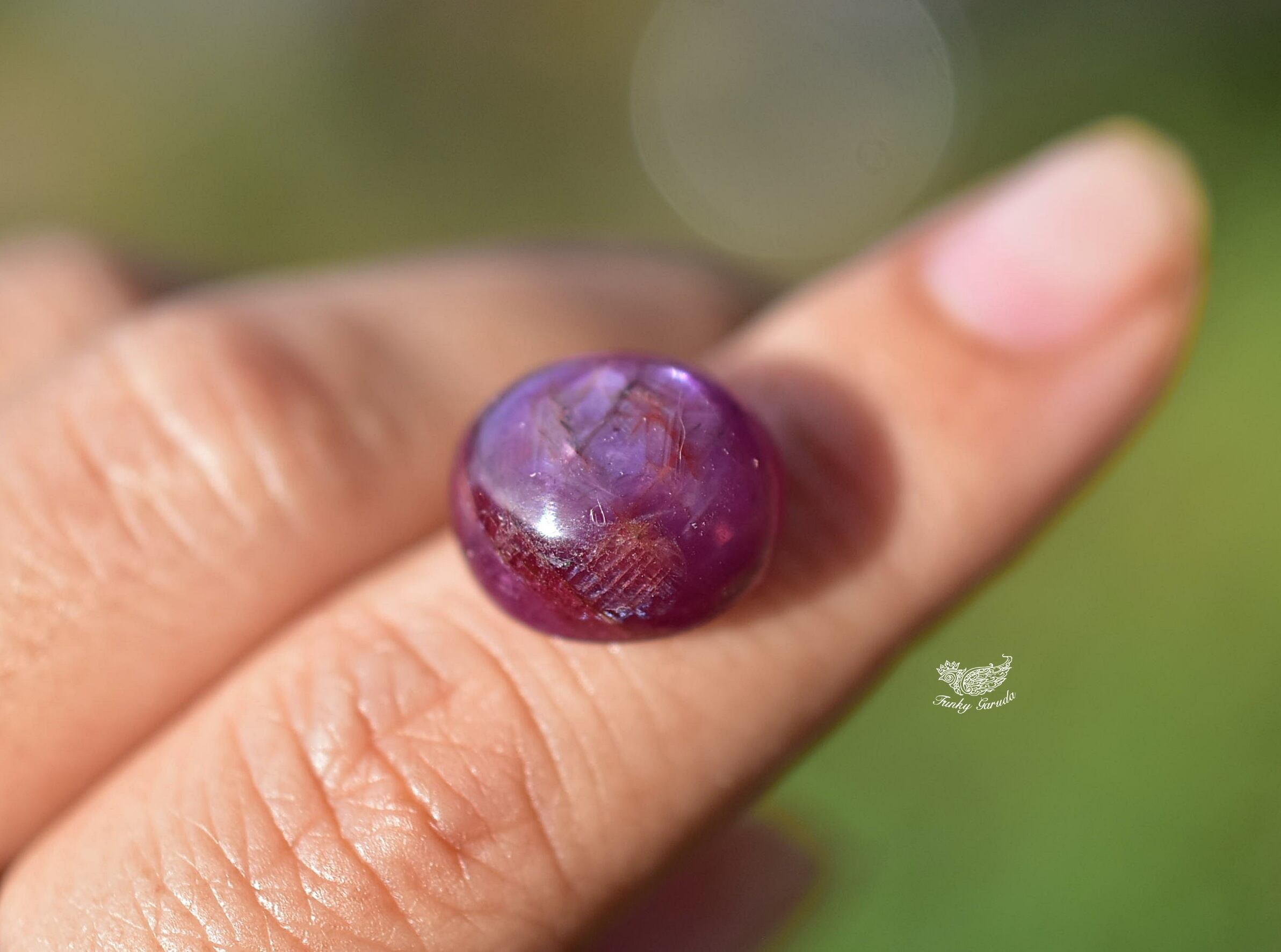 コランダム☆スタールビー S563 | Funky garuda Stone (ファンキー