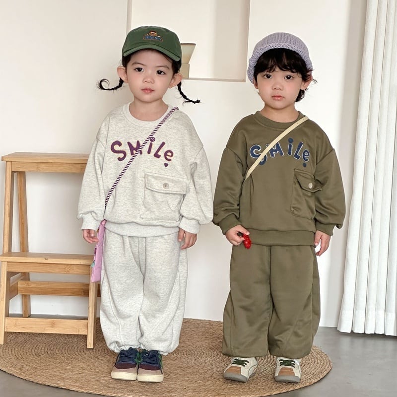 BABY&KID】2026新作 SMILEセットアップ | Betty