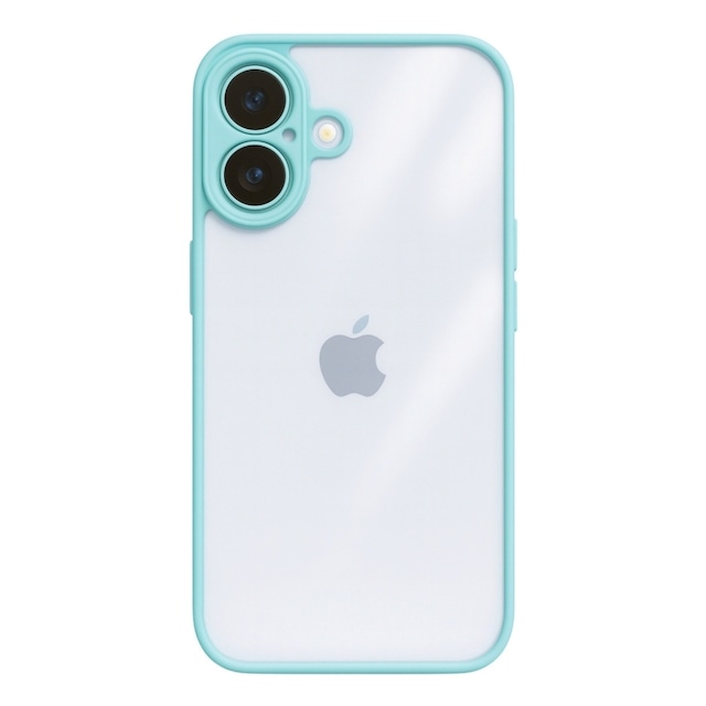 【iPhone 15/14/13/SE/8/7シリーズ専用ページ】バンパーハードケース（ミント）