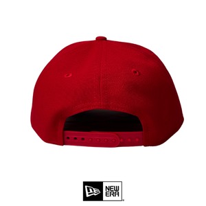 NEW ERA USA 「"LA" Up Side Down 5 Panel BB Cap Red×White」